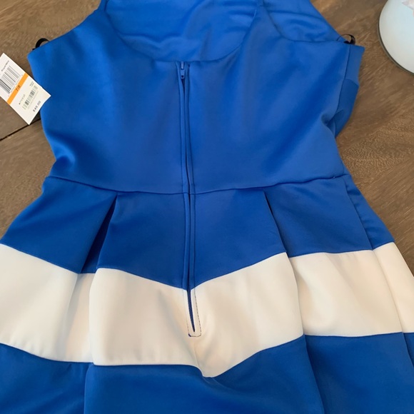 B Darlin Dress - New - Royal Blue and White - Size 7/8 - Picture 4 of 8